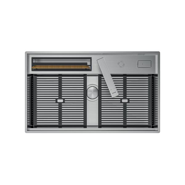 Foster 3780000 Galante Lavello 1 vasca sottotop 86 x 52 con canalino inox - immagine 4