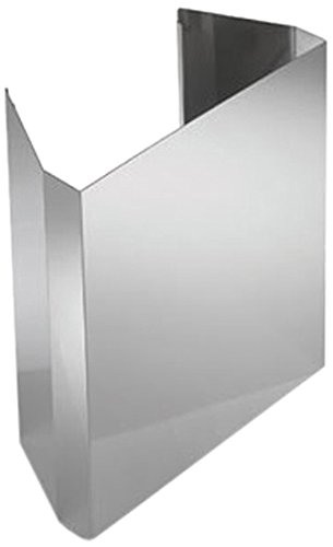 Elica Cappa kit01797 accessorio di chauffage-accessoires per caminetto (estensione tubo acciaio inox Elica Mini Om,) 27 cm