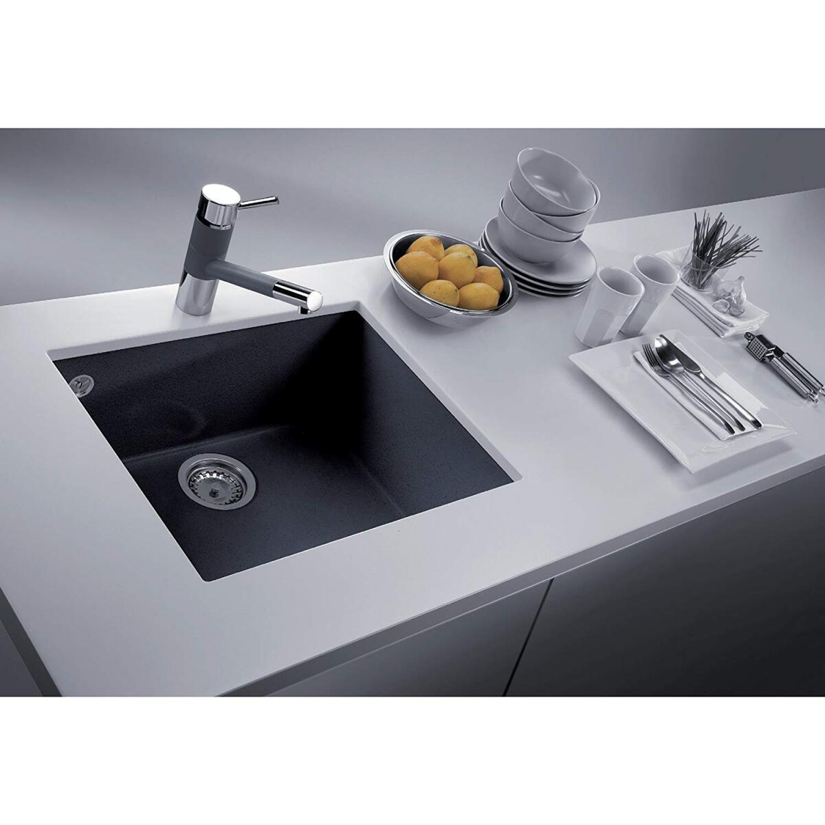 Plados lavello ONE 56-10 SOTTOTOP 58,4 x 45,7 cm lavabo da cucina in granito lavello - immagine 4