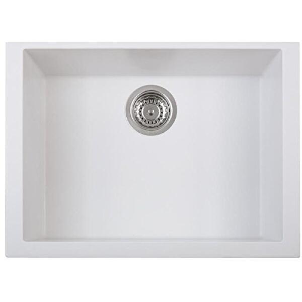 Plados lavello ONE 56-10 SOTTOTOP 58,4 x 45,7 cm lavabo da cucina in granito lavello - immagine 6